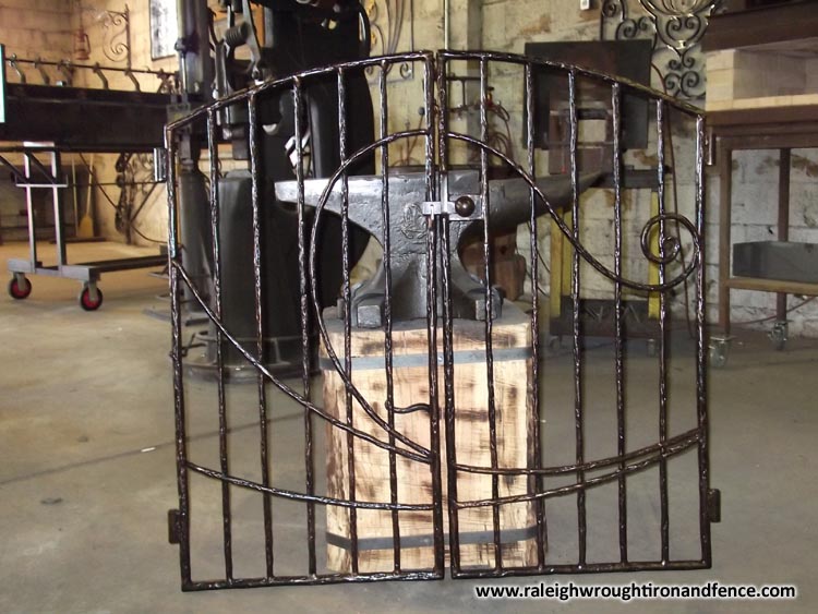 Raleigh Wrought Iron and Fence Co. Custom Wrought Iron Gates in Raleigh NC, Durham, Chapel Hill